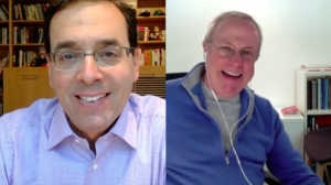 Pinkcast 1.8 image of Dan Pink and guest.
