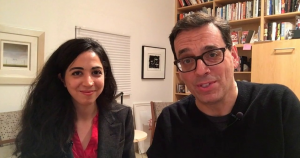 Pinkcast 1.15 image of Dan Pink and author Emily Esfahani Smith