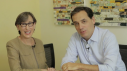 Tina Selig and Dan Pink talking